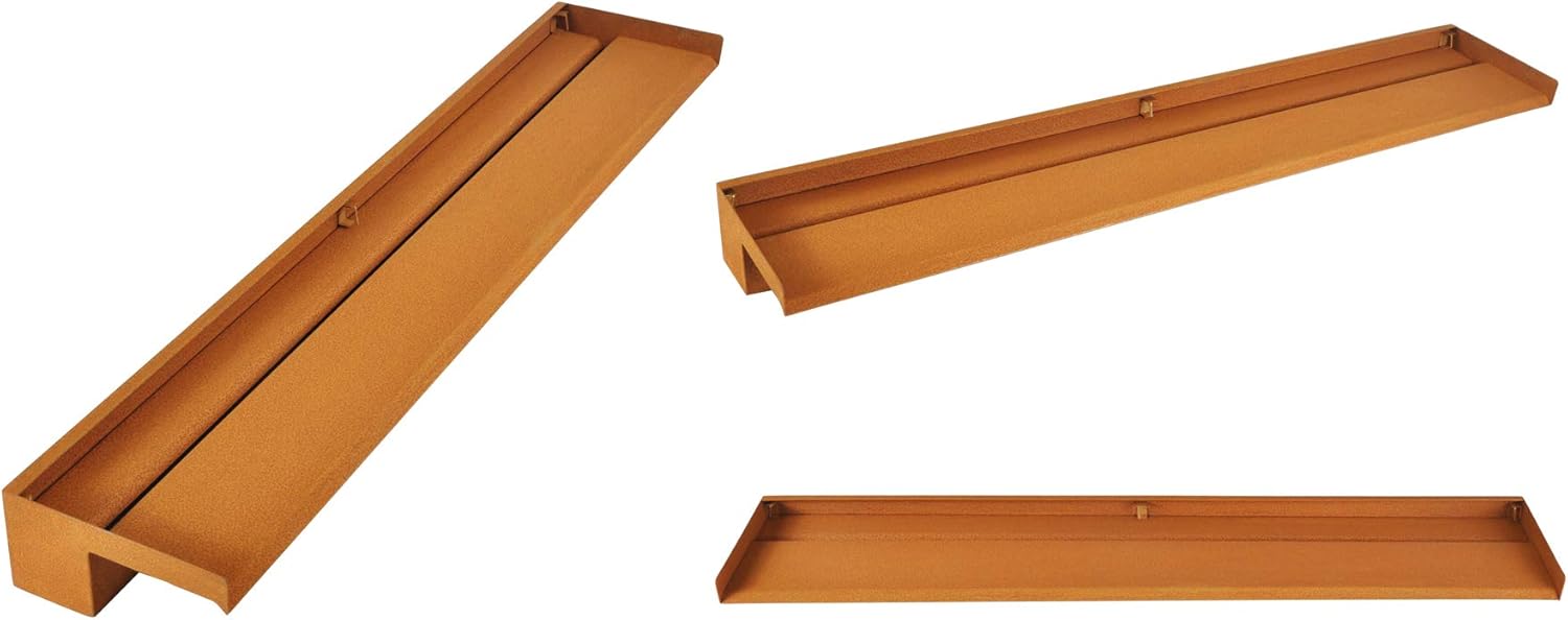 Cascade Köhko Alberta 60 cm en acier corten (30-90 cm) Aquafall Jeu d'eau - 5