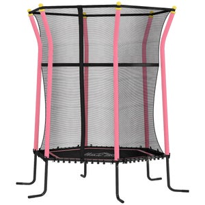 Mini trampoline Diamètre 92 cm Trampoline pour enfants avec rebondeur élastique