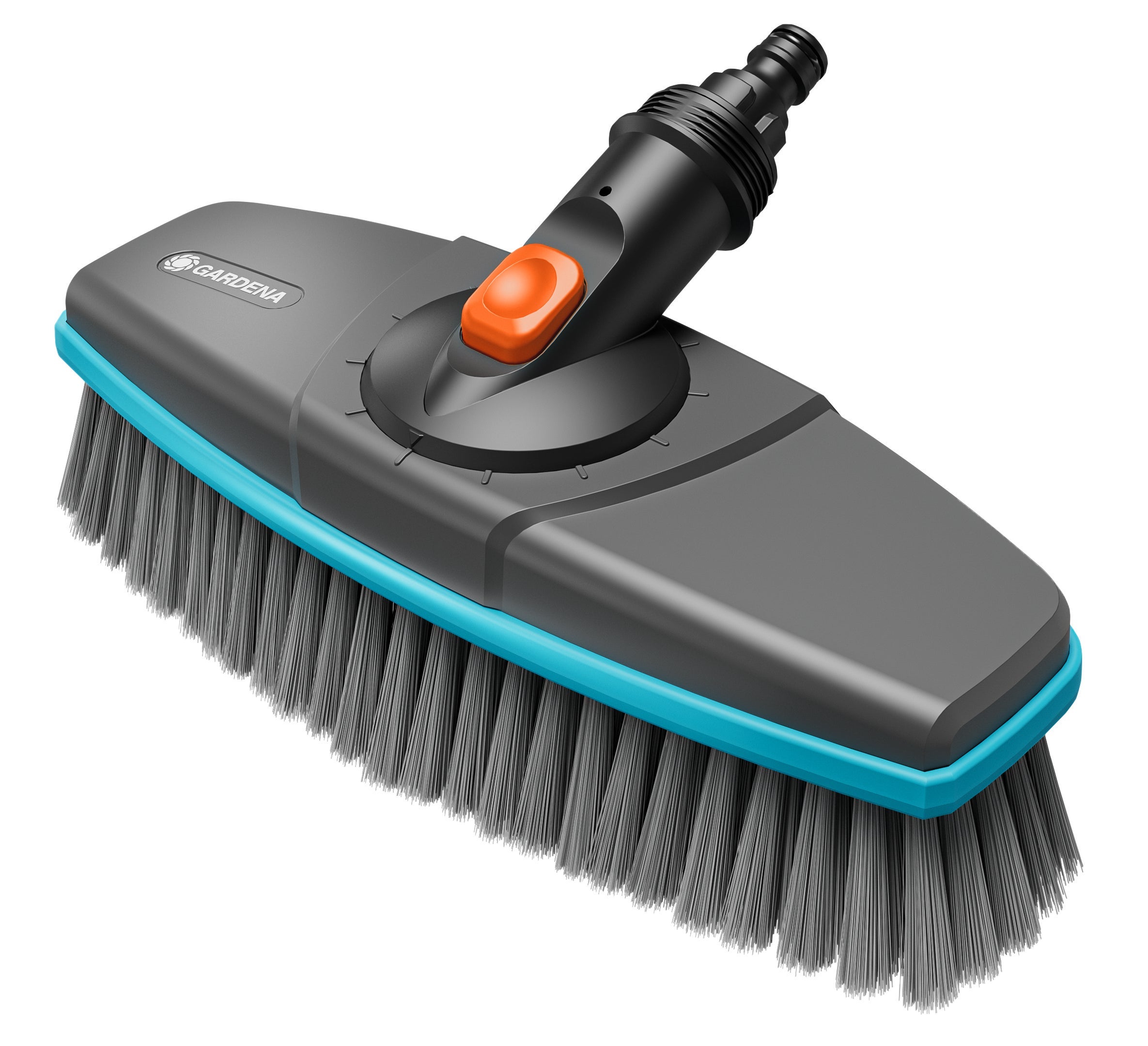 Szczotka zgięta Gardena Cleansystem miękkie włosie obrotowa 360°