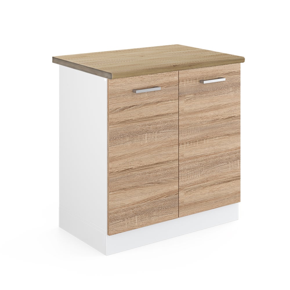 Vicco Szafka pod zlew R-Line, Sonoma, 80 cm , BP Dąb