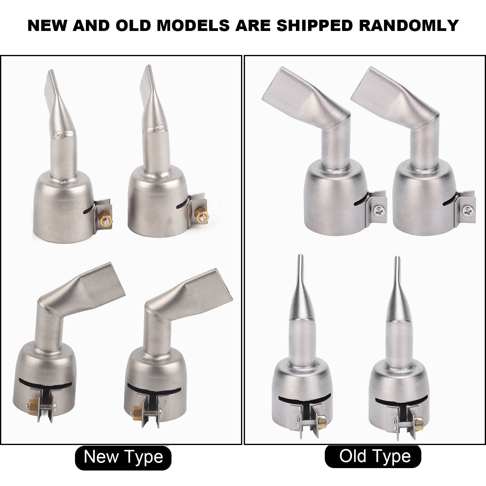 2 pezzi ugello di saldatura angolato a 90 gradi da 20 mm accessorio per saldatura con pistola ad aria calda - 7