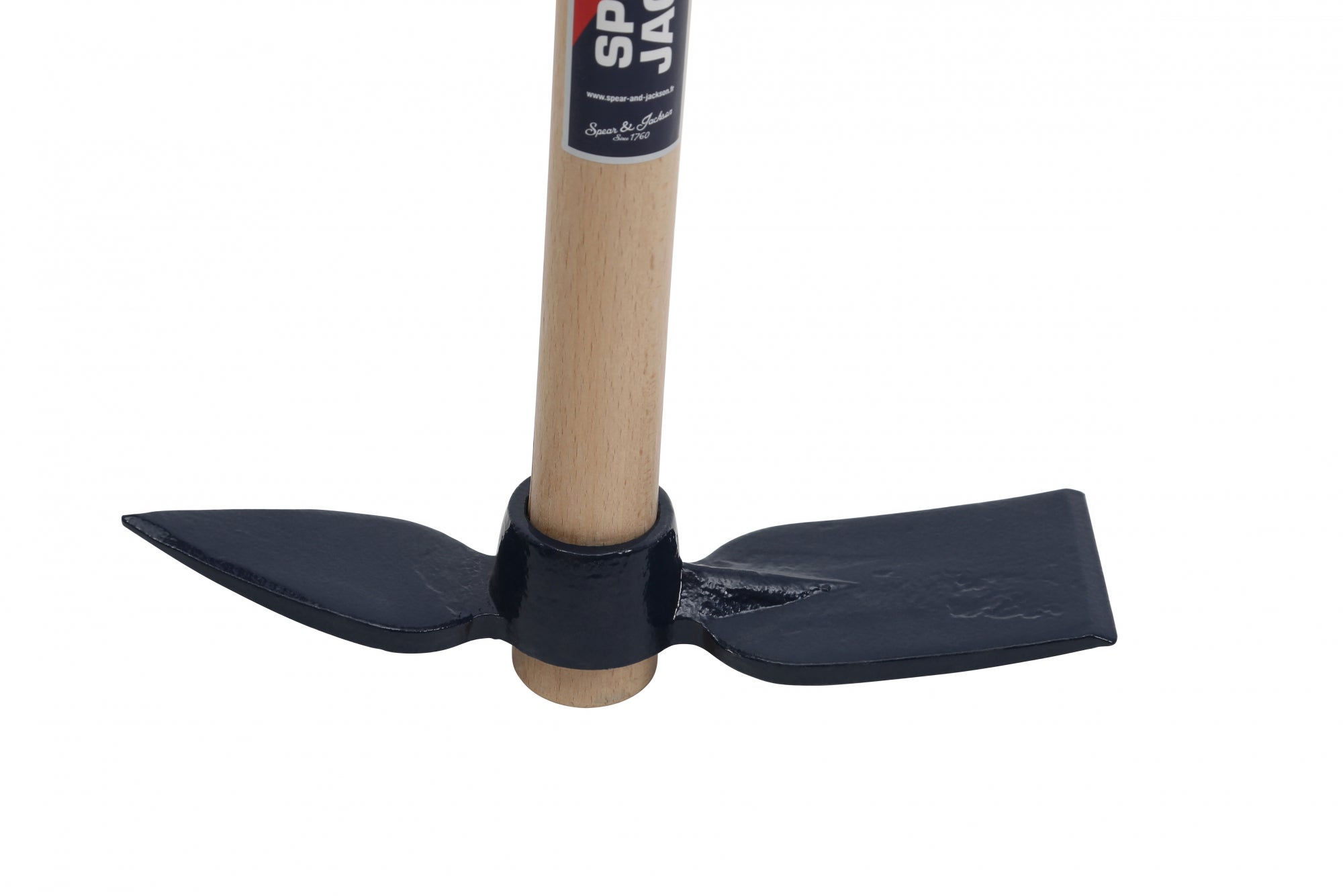Serfouette forgée panne et langue de 21 cm manche bois - 4