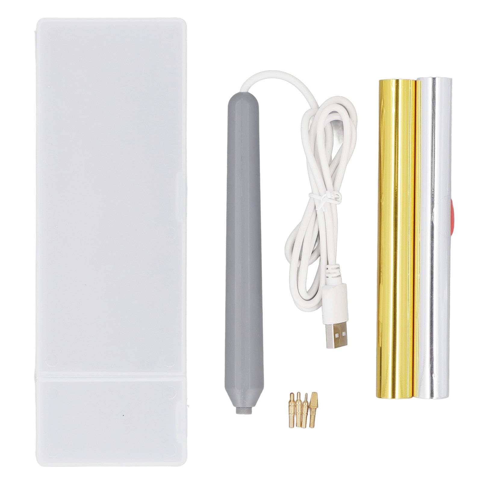 Stylo D'Estampage à Feuille Chauffante USB - Outil Scrapbooking Et Dorure à Chaud - Kit Créatif Pour Papier, Cuir Et Tissu