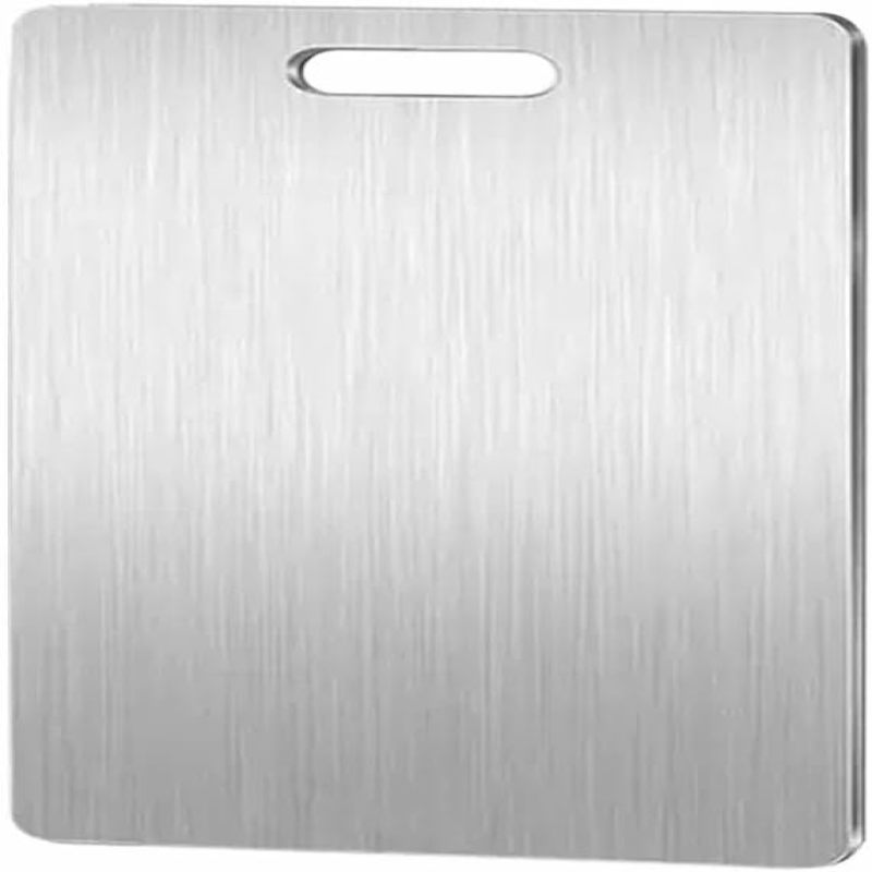 Leroy Merlin Tabla De Cortar Cocina ,Tabla De Cortar De Titanio Puro, Antibacteriana Y Resistente Al Moho, De Doble Cara, 46*30 Cm, Con Asa. Carne 