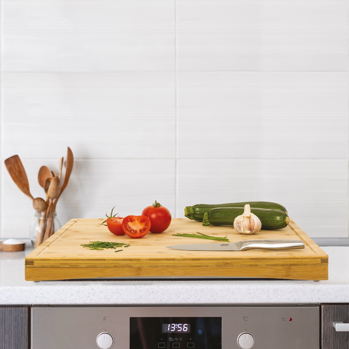 Cache plaque bambou 58*52cm - 5five - 2