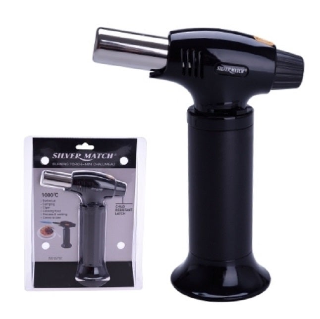 Torcia Da Cucina Professionale KEMPER PRO13000 – Accensione Piezo, Fiamma Continua, 360° – Per Caramellare, Dorare E Sciogliere