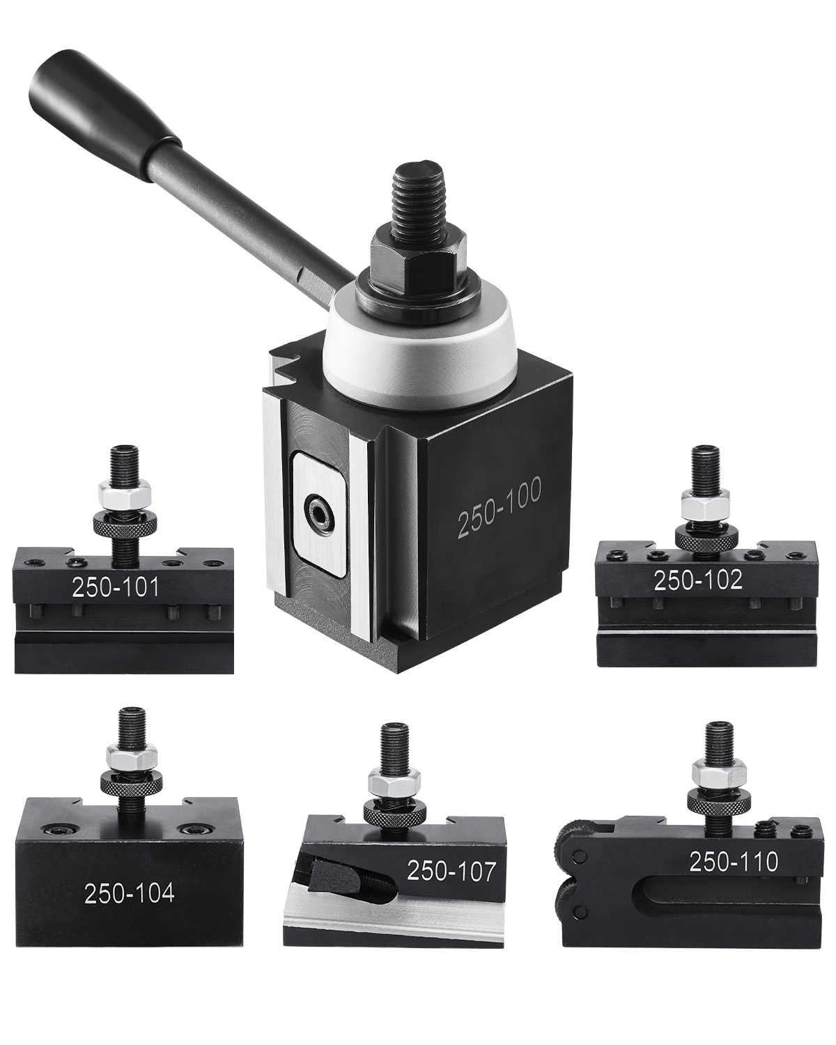 Set di portautensili a cambio rapido 250 000/250 001/250 002/250 004