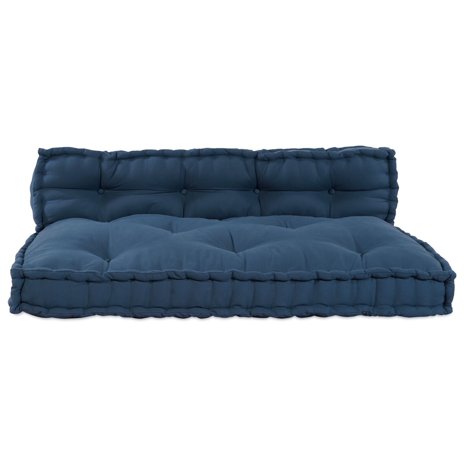 Poduszka do sofy paletowej 2 pcs Indygo 120 x 80 x 38 cm vidaXL