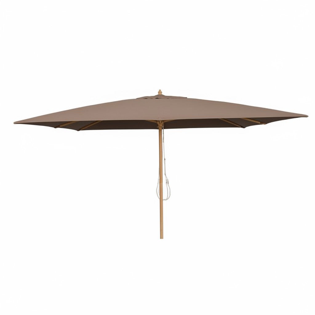 Parasol droit taupe 4x3 m Pegasia - 2