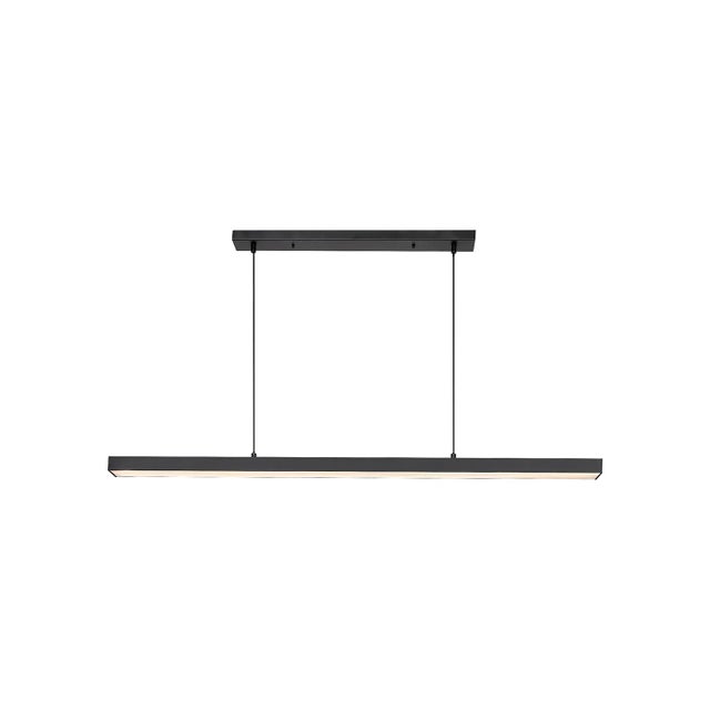 Lampe pendante linéaire LED 30W 4000K Noir IP20