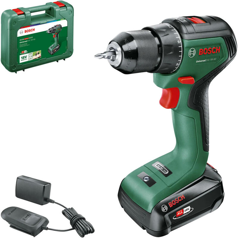 Taladro universal Bosch de 18 V: compacto y potente, uso mixto. - 6