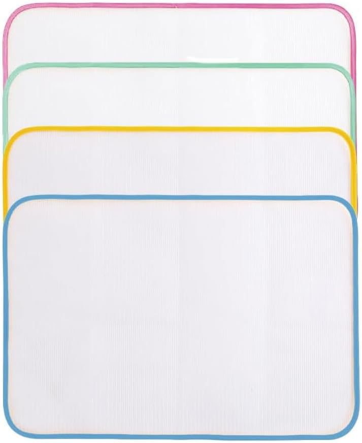 Siatka do prasowania 4-częściowa, ściereczka do prasowania, ochronna ściereczka do prasowania, tkanina siateczkowa, podkładka do prasowania, mata do