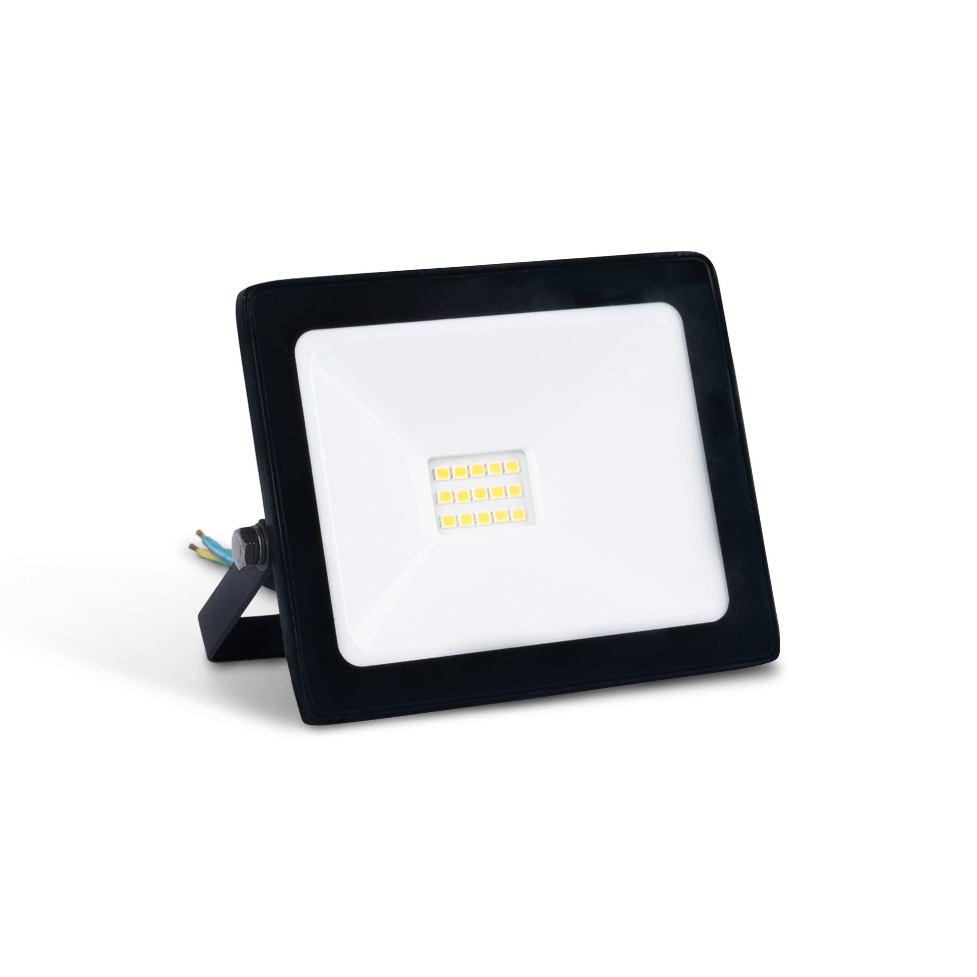 Faretto LED Da Esterno 10W, 800 Lumen, Bianco Freddo 6500K, Alimentazione 12-24V CC, IP65, Per Giardino E Cortile