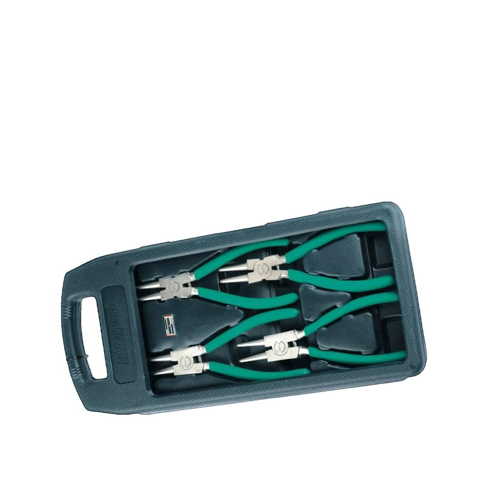 Set de clesti cu varf drept si indoit pentru inele de siguranta Mannesmann 10471, 170-180 mm, 4 piese