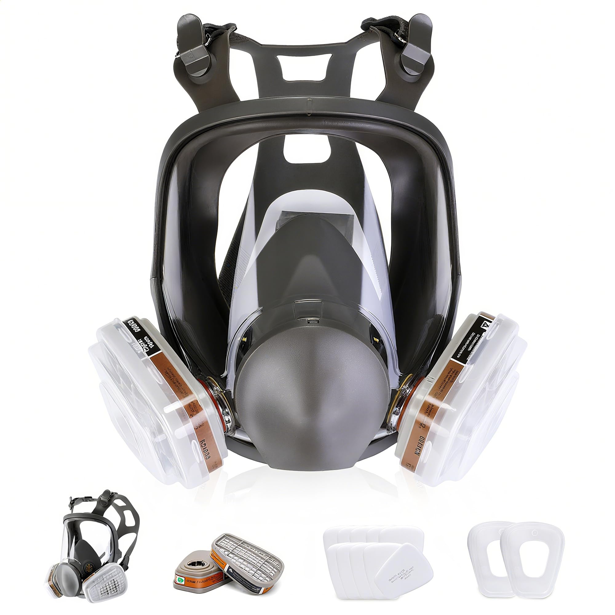 Masque Peinture avec Filtre,Respirateur Visage à Vapeur Organique ...