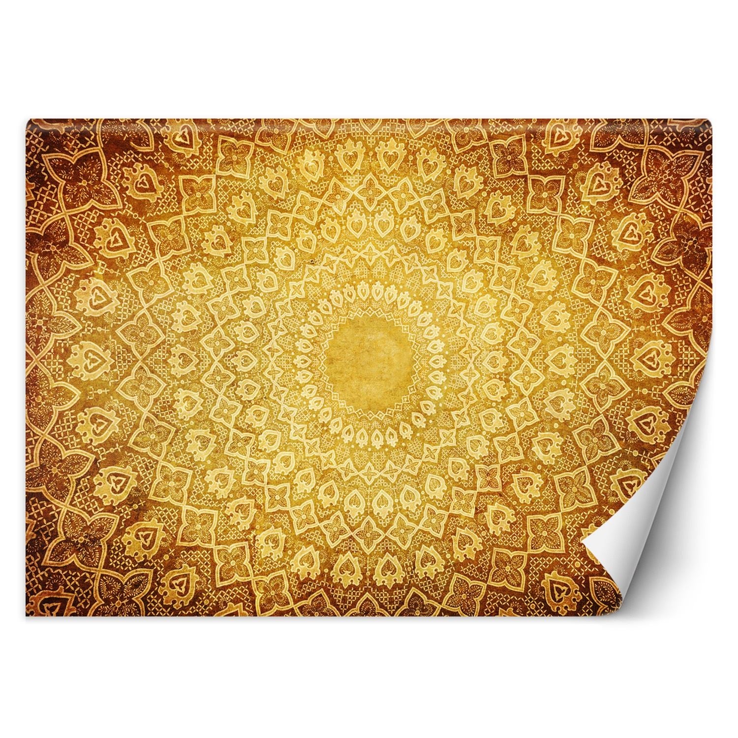 Fototapeta, Orientalna złota mandala 300x210
