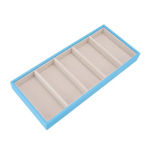 Scatola Porta Occhiali Da Sole 4 Strati: Organizer Con 24 Scomparti E Vetro Trasparente, In PU E Velluto - 4
