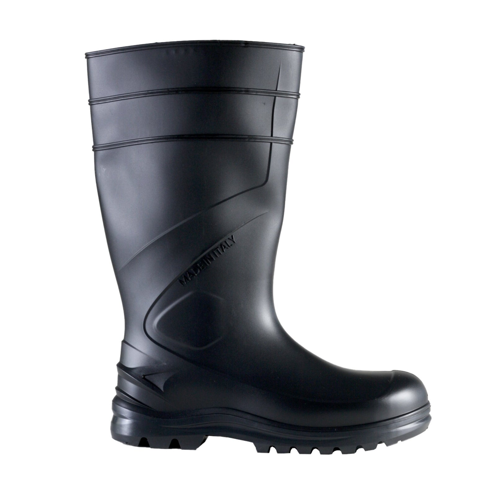 Cizme de protectie Exena PVC Nemesi black 04 SRC, Bombeu de protectie, Lamela antiperforatie, Antiderapant, Marime 37