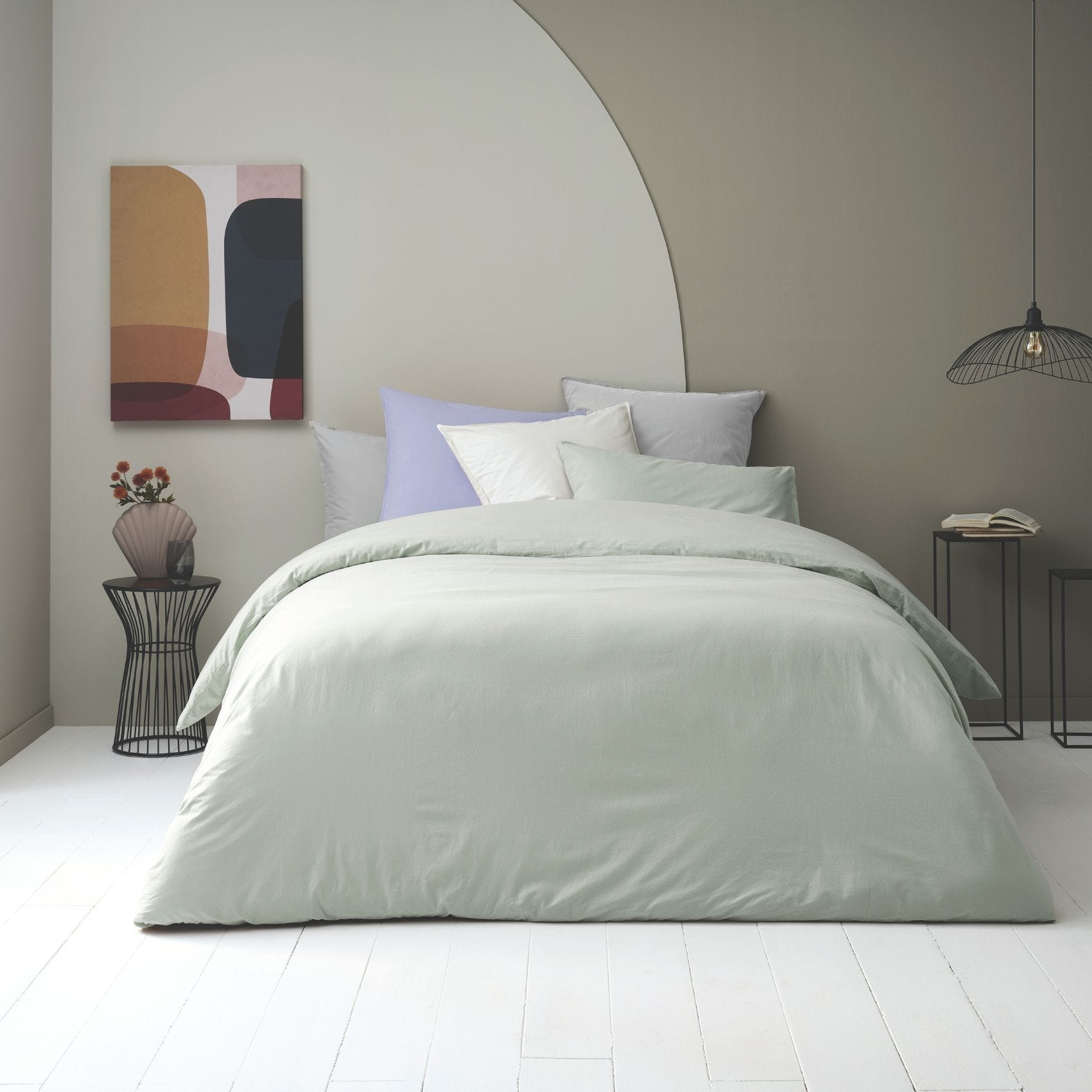 Drap housse uni 170x190 cm bonnet 30 cm coton alto belle ile 045391301 Drap housse uni 170x190 cm bonnet 30 cm coton alto belle ile 045391301