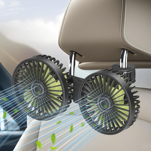 Ventilatore Condizionatore Portatile Per Auto 12V | Mini Raffreddatore Evaporativo, 2 Velocità, Per Camion E Auto, Con Attacco Accendisigari E Tappetino Antiscivolo