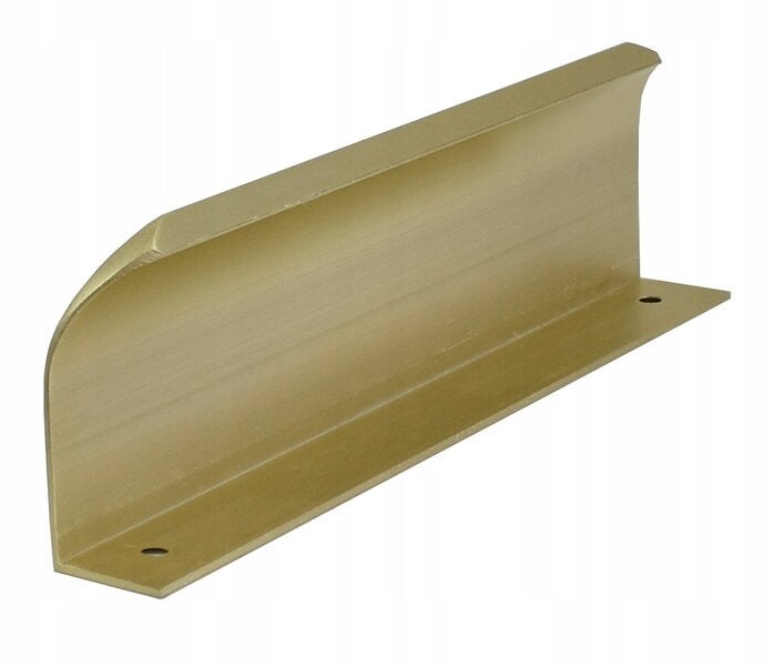 Mâner din aluminiu mat auriu de 34 cm, Ua02