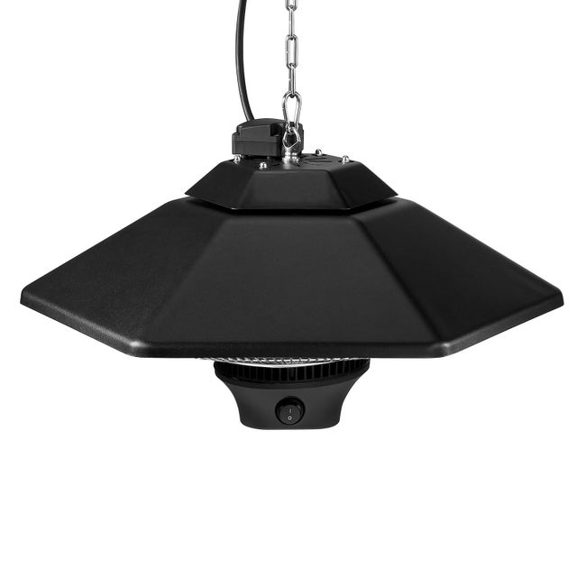 Chauffage suspendu SucceBuy 2000 W infrarouge,télécommandé,protection IP34,pour intérieur et extérieur,idéal pour porche,patio