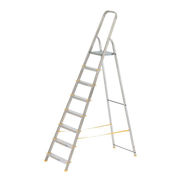 Escabeau 8 marches - Hauteur max. de travail 3.62m - 918