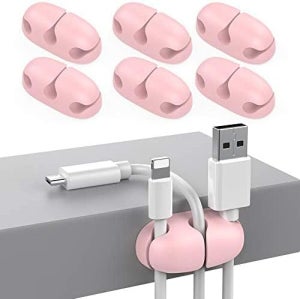 Clip Cavi Autoadesive - Set Da 30 Pezzi Per Organizzare Cavi In Ufficio
