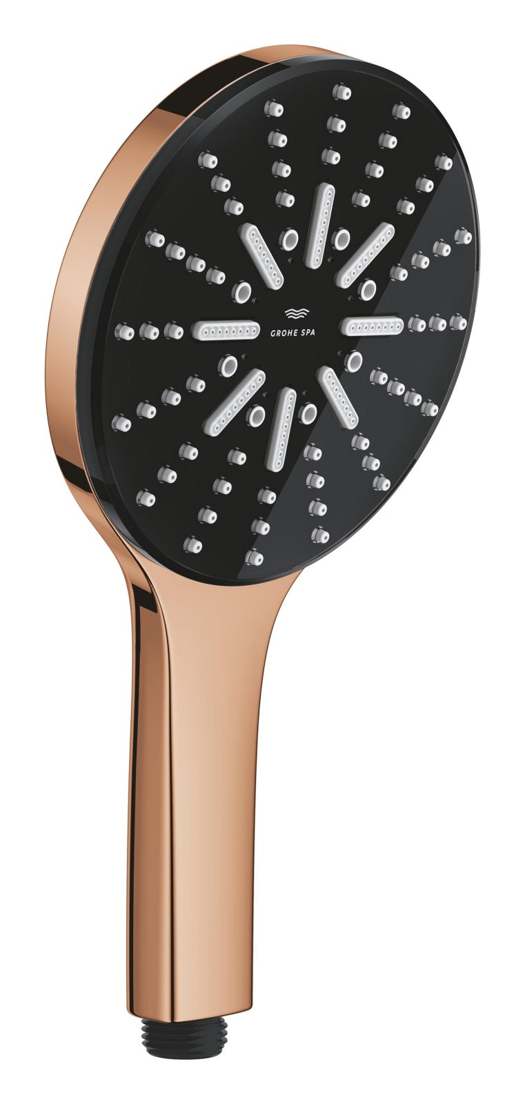 Para de dus Grohe 101676DA00, SPA AQUA, diametru 130 mm, 3 functii, montaj universal, racord 1/2'', cupru