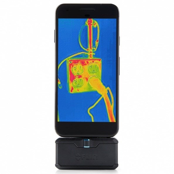 Caméra thermique pour téléphone portable FLIR ONE PRO Android USB C -20 à +400 °C 160 x 120 Pixel 8.7 Hz - 4