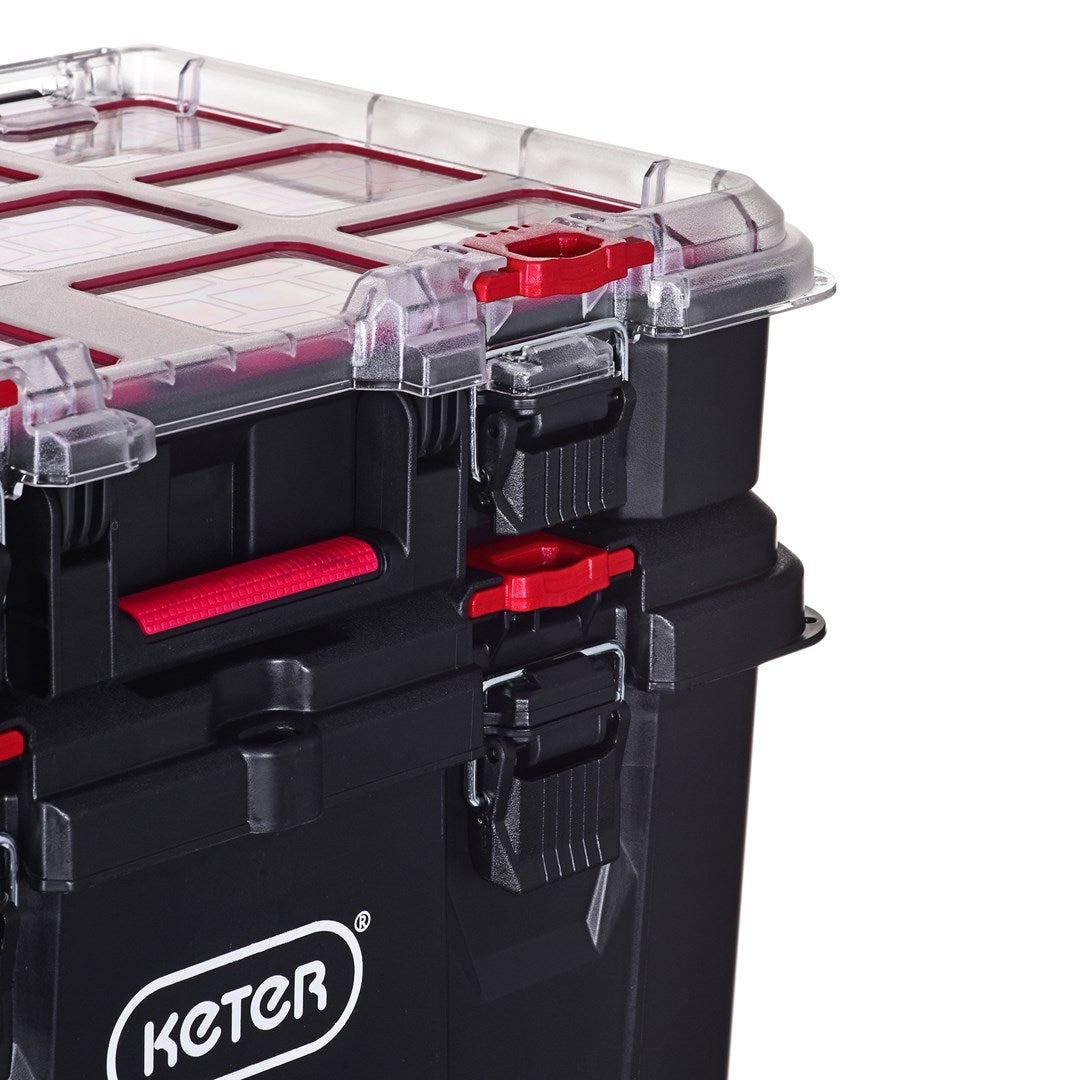 Système de rangement d’outils 3 en 1 - collection Stack n roll - Noir - KETER - 9