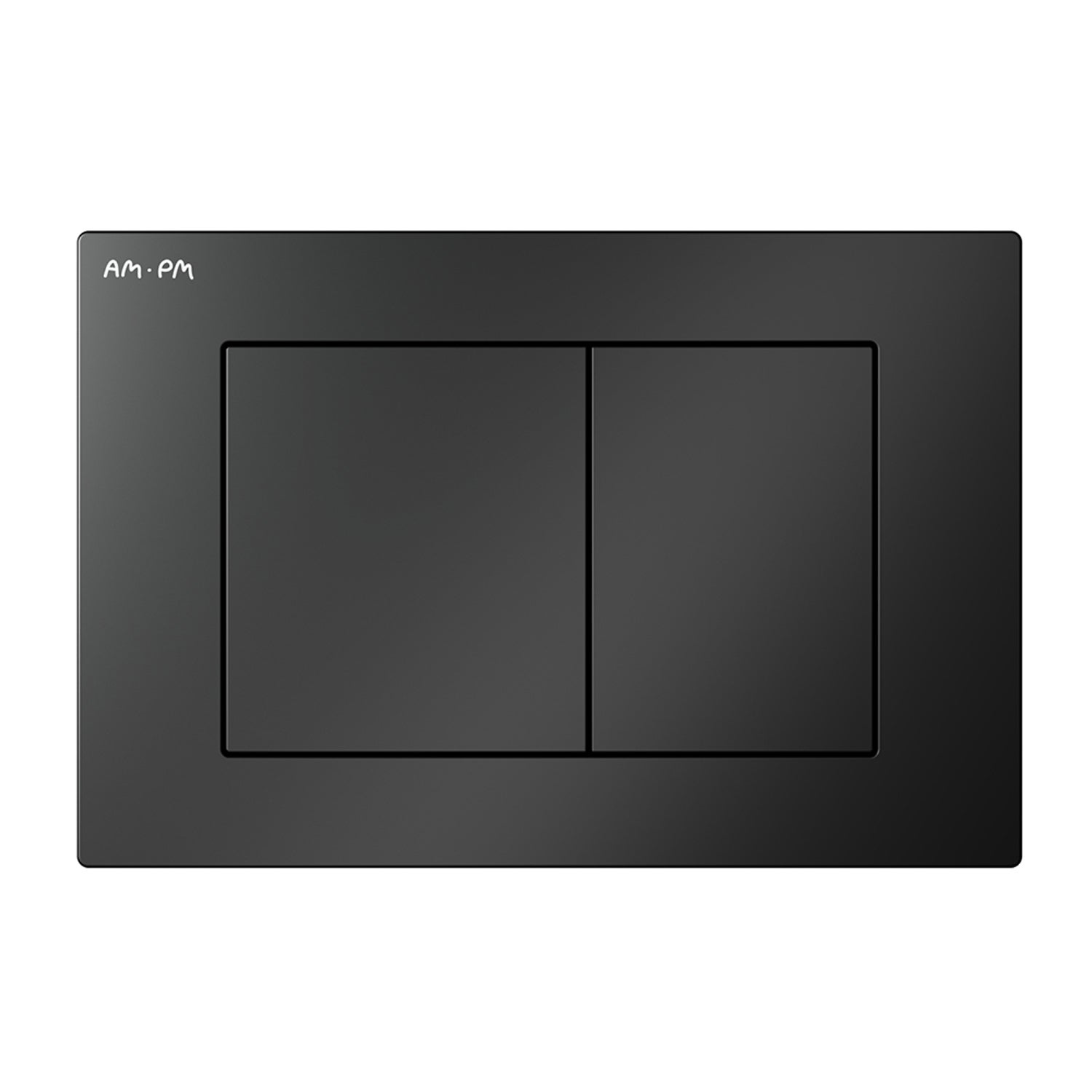 Pack WC suspendu bâti mural et cuvette Plaque Carrée Noire, Pack WC Bati-support AM.PM Gem - 10