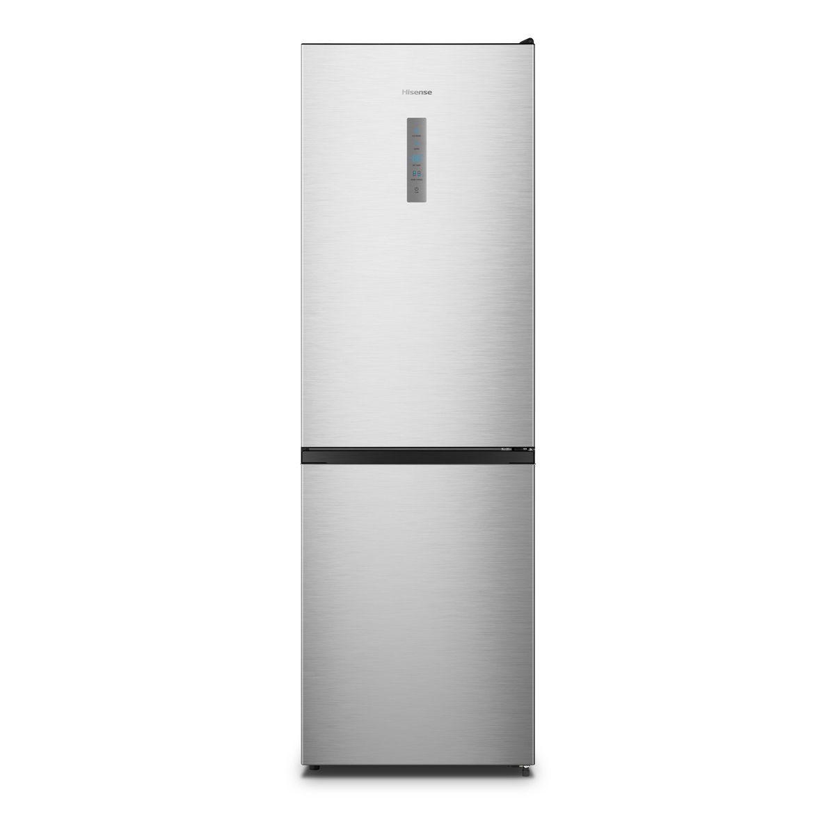 Réfrigérateur Combiné Hisense RB390N4BCC - Froid Ventilé, 304L, Gris, Classe C, Neuf