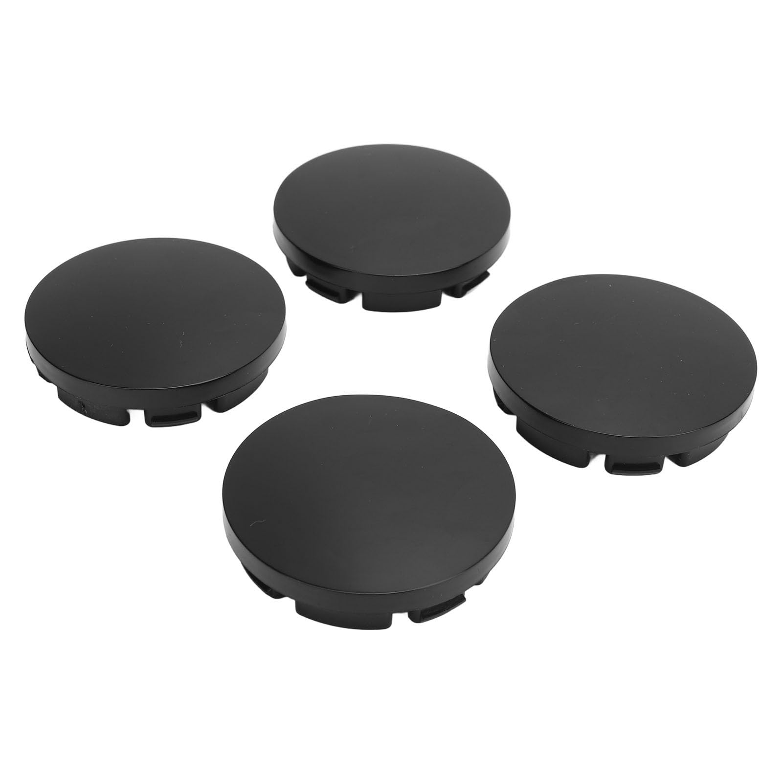 BizTech Lot De 4 Cache-Moyeux Universels Argentés 68mm Pour Jantes BMW - Sans Logo