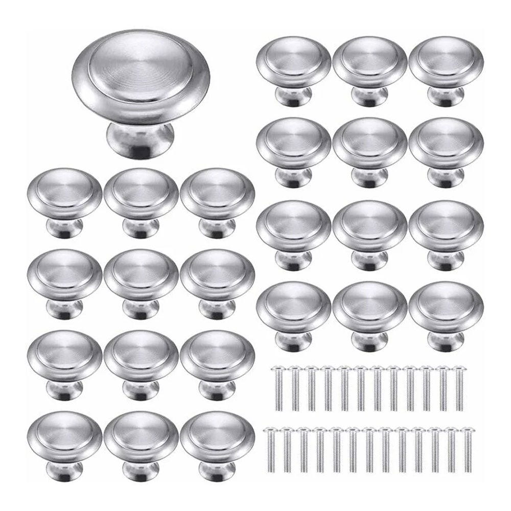 Set di 6 maniglie per cassetti in metallo nero opaco per mobili da Set di 6 maniglie per cassetti in metallo nero opaco per mobili da