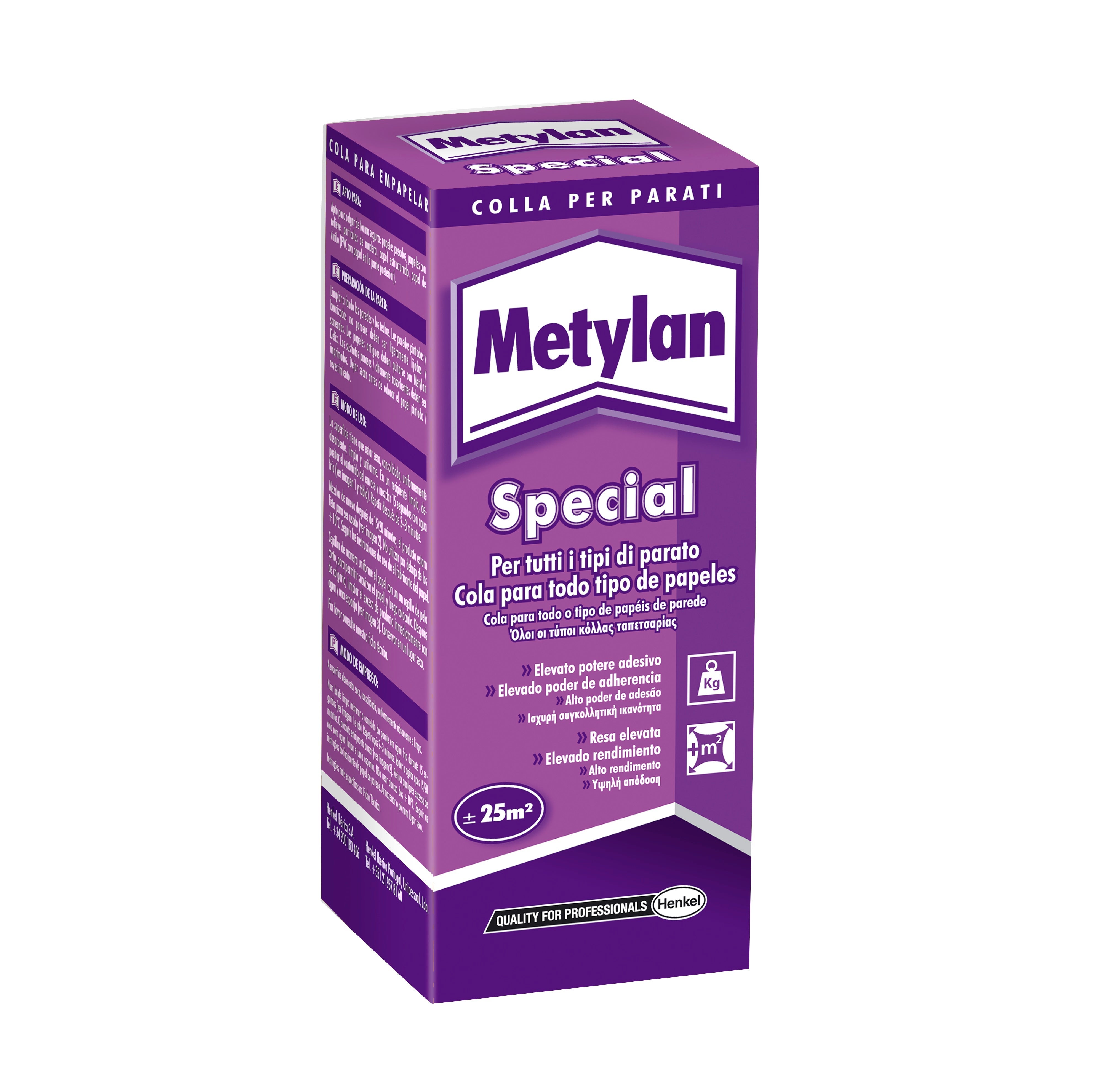 Pegamento para papel pintado Metylan Special G 200 Henkel - 3