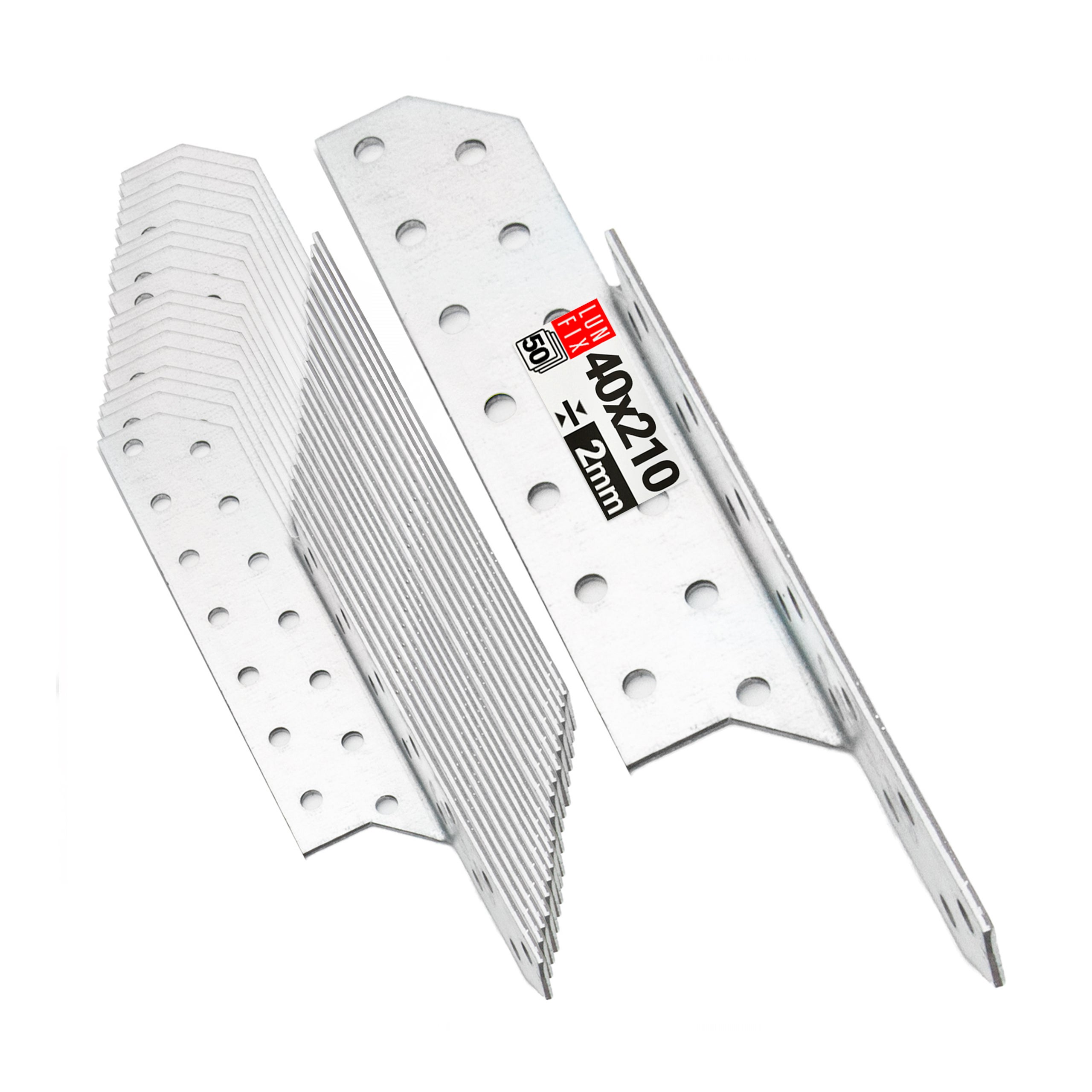 Łącznik krokwiowy 40x210 mm prawy 50szt.
