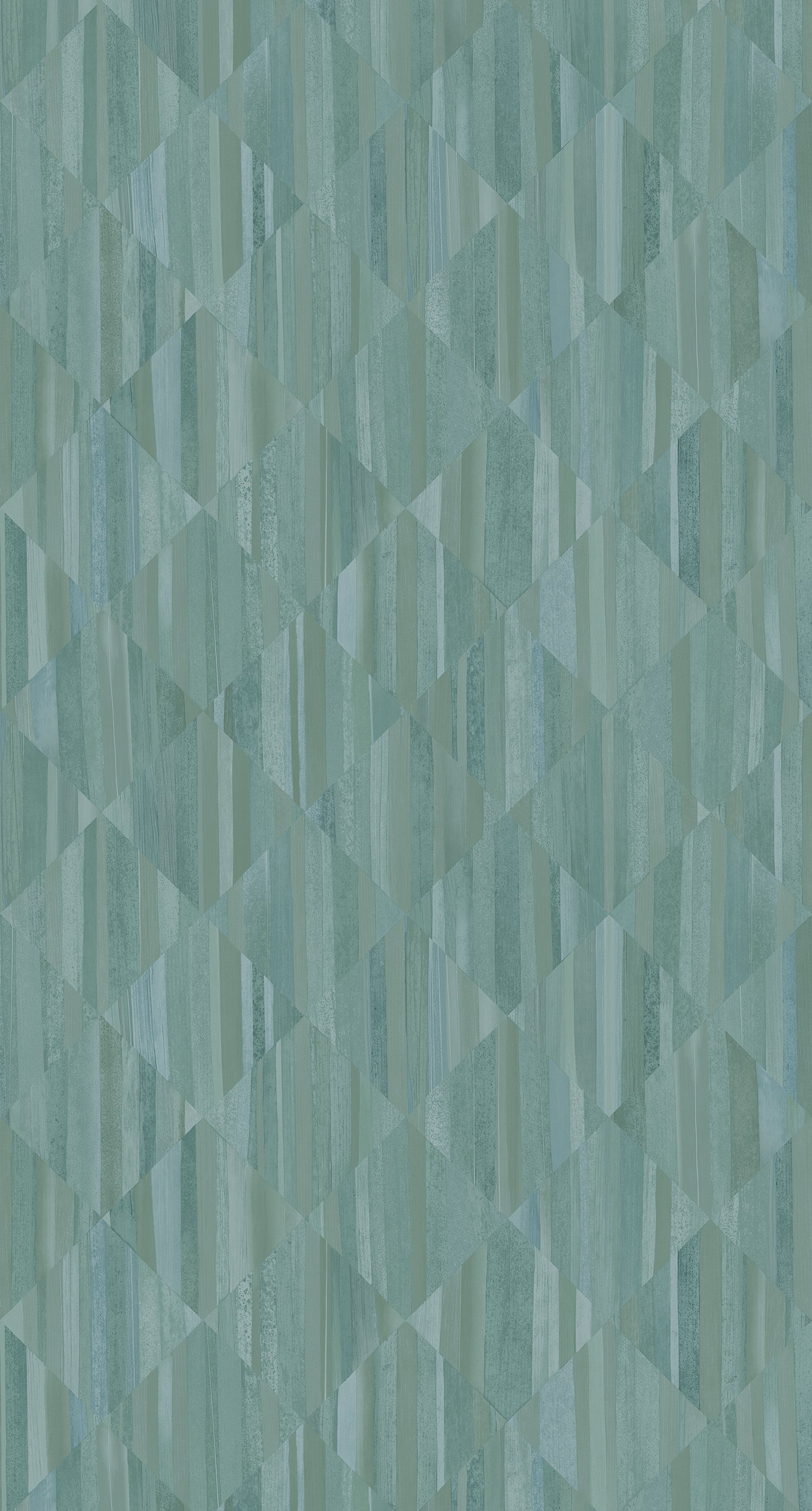 Fototapeta Motyw drewna 3D niebiesko-zielonym - 150 x 279 cm - ORIGIN
