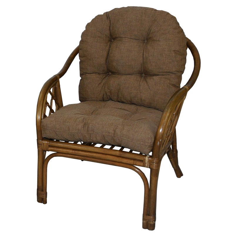 Poduszka na fotel rattanowy AMPO brązowy 1 szt.