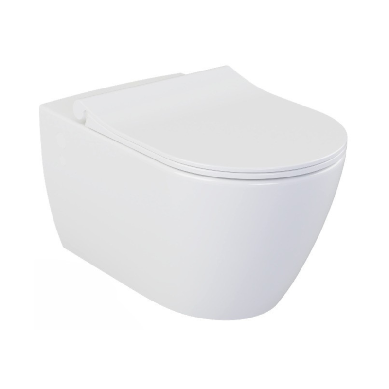 Asiento De Inodoro RAK Ceramics Metropolitan - Cierre Suave, Liberación Rápida, Fácil De Limpiar