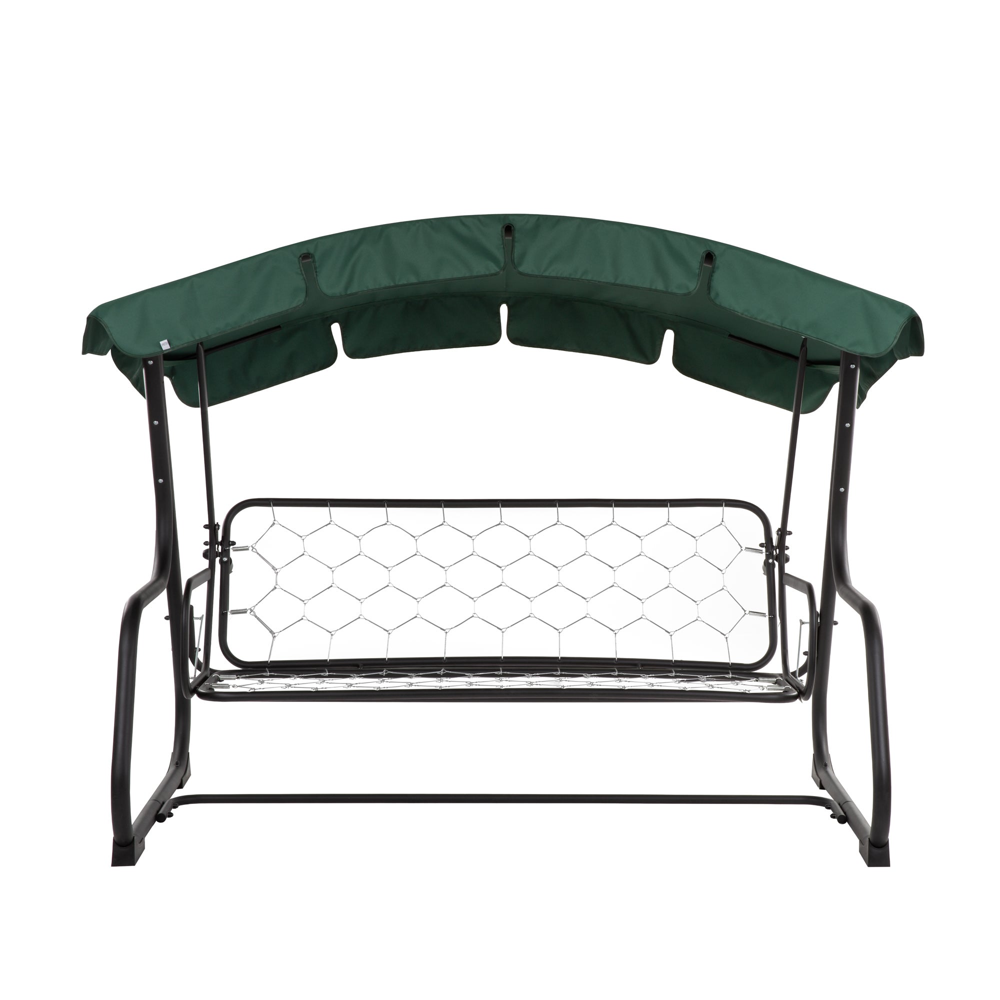 Dach do huśtawki ogrodowej 224 x 124 cm Ravenna zielony PATIO