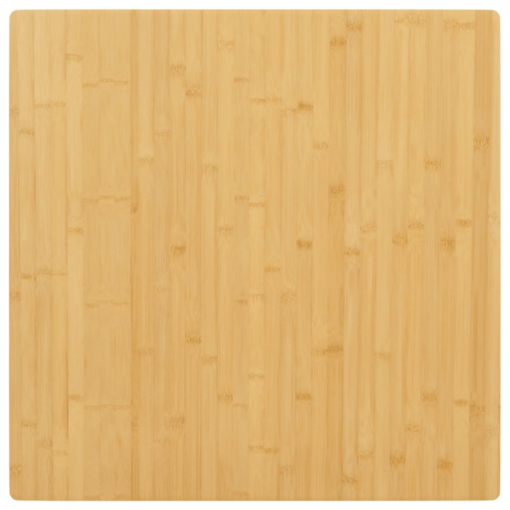 Maison exclusive - tablero de mesa de bambú 90x90x2,5 cm