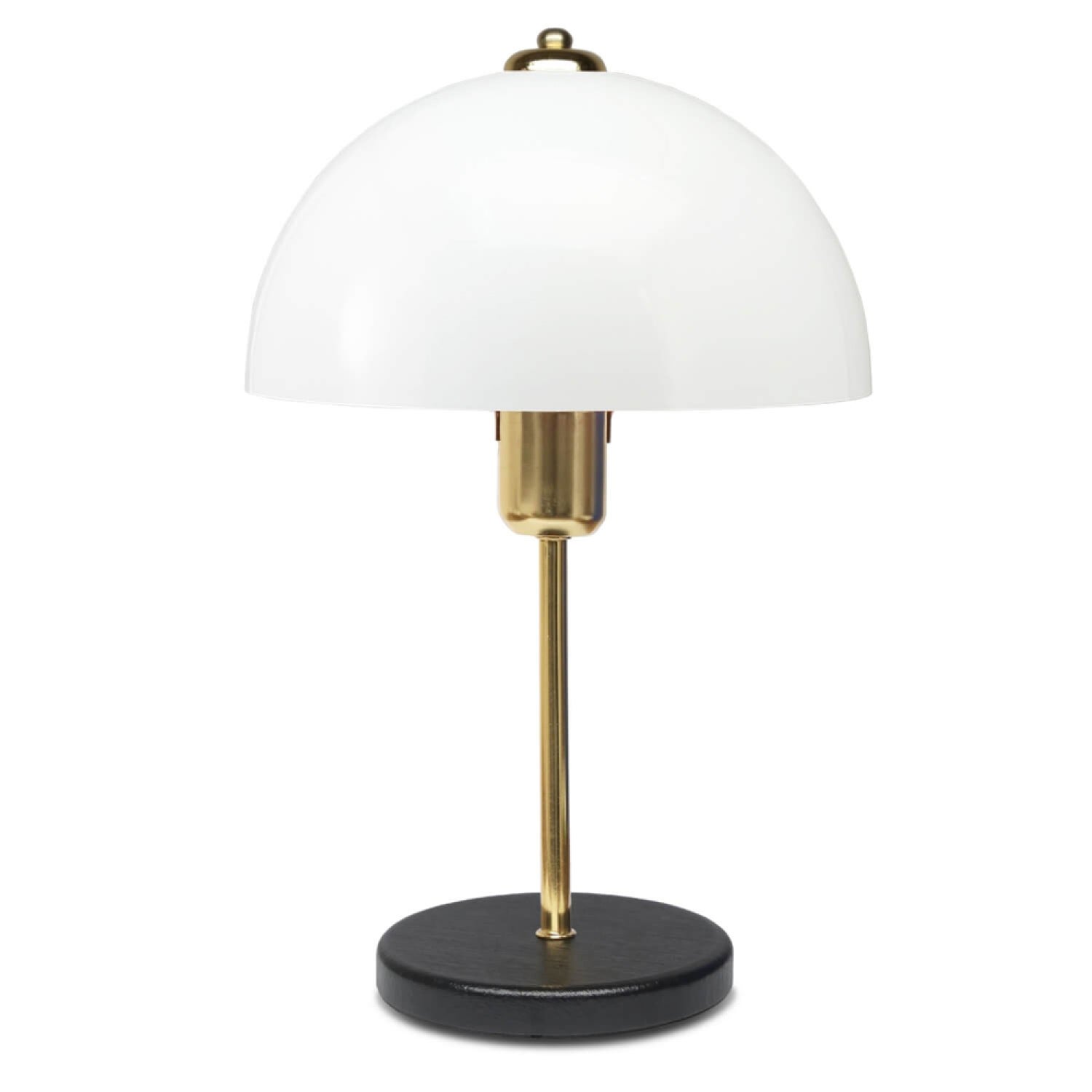 Lampe Table Champignon Métal Blanc