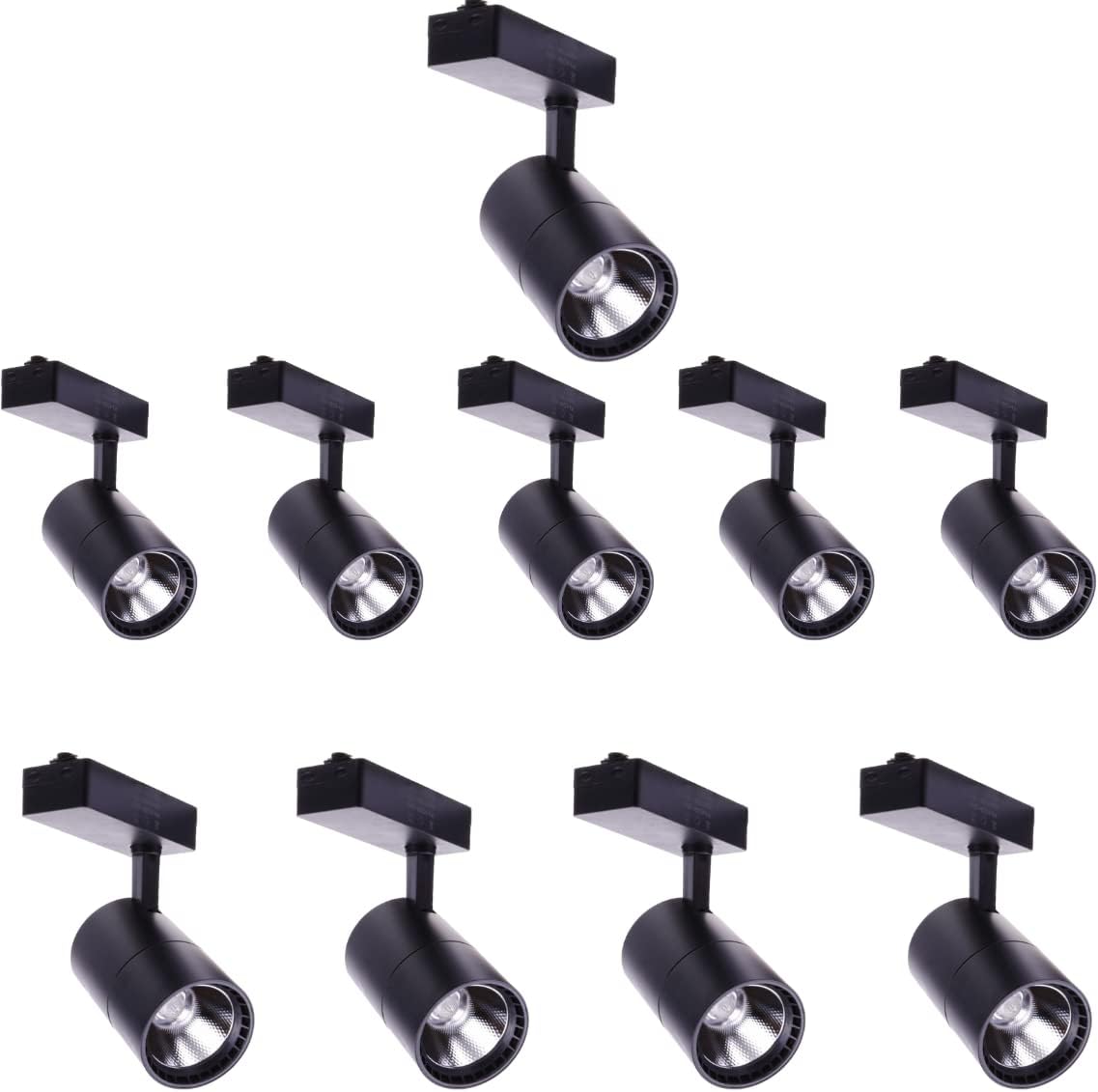 Support de spot moderne noir trou encastré 85mm GU10 lumière réglable Support de spot moderne noir trou encastré 85mm GU10 lumière réglable