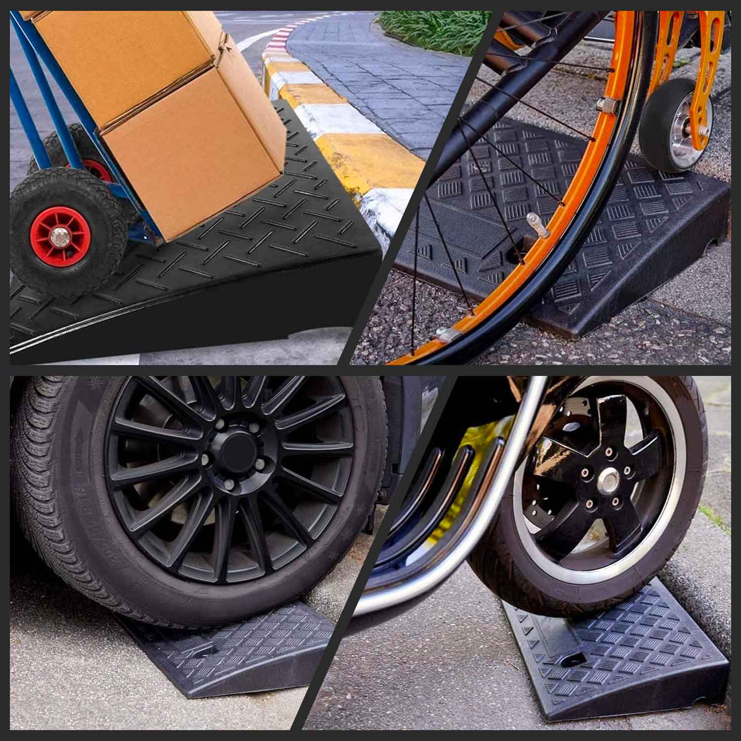 Tanjakan 2000 - Lot de 2 rampes de trottoir 2 t - 5