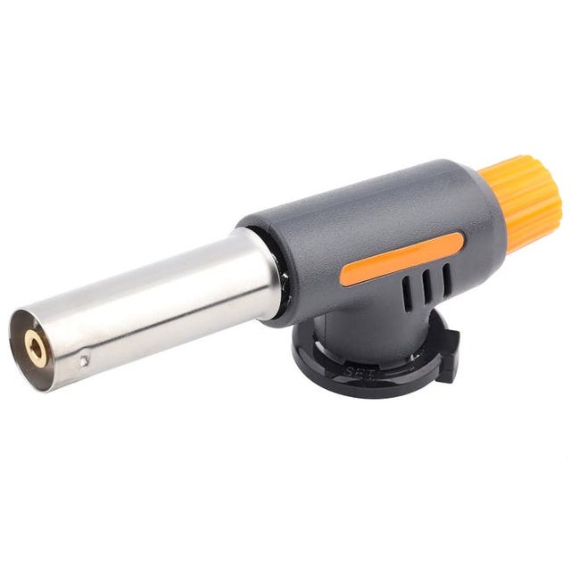 Miniaturowy palnik gazowy, pistolet na ogień, regulowany palnik spawalniczy, elektroniczny palnik do kuchenki turystycznej