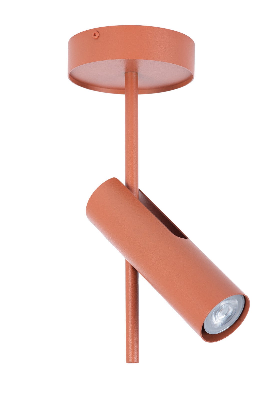 Reflektor sufitowy spot natynkowy Leda okrągły ceglany 1xGU10x10W wym: 34 x 28 x 13,5 cm metal SIGMA