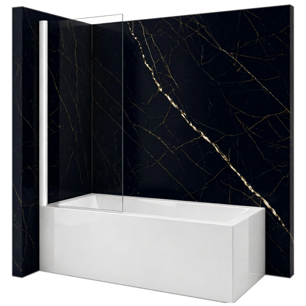 SILLA Parawan nawannowy ASTON 1-skrzydłowy 80x150 cm Fix Biały
