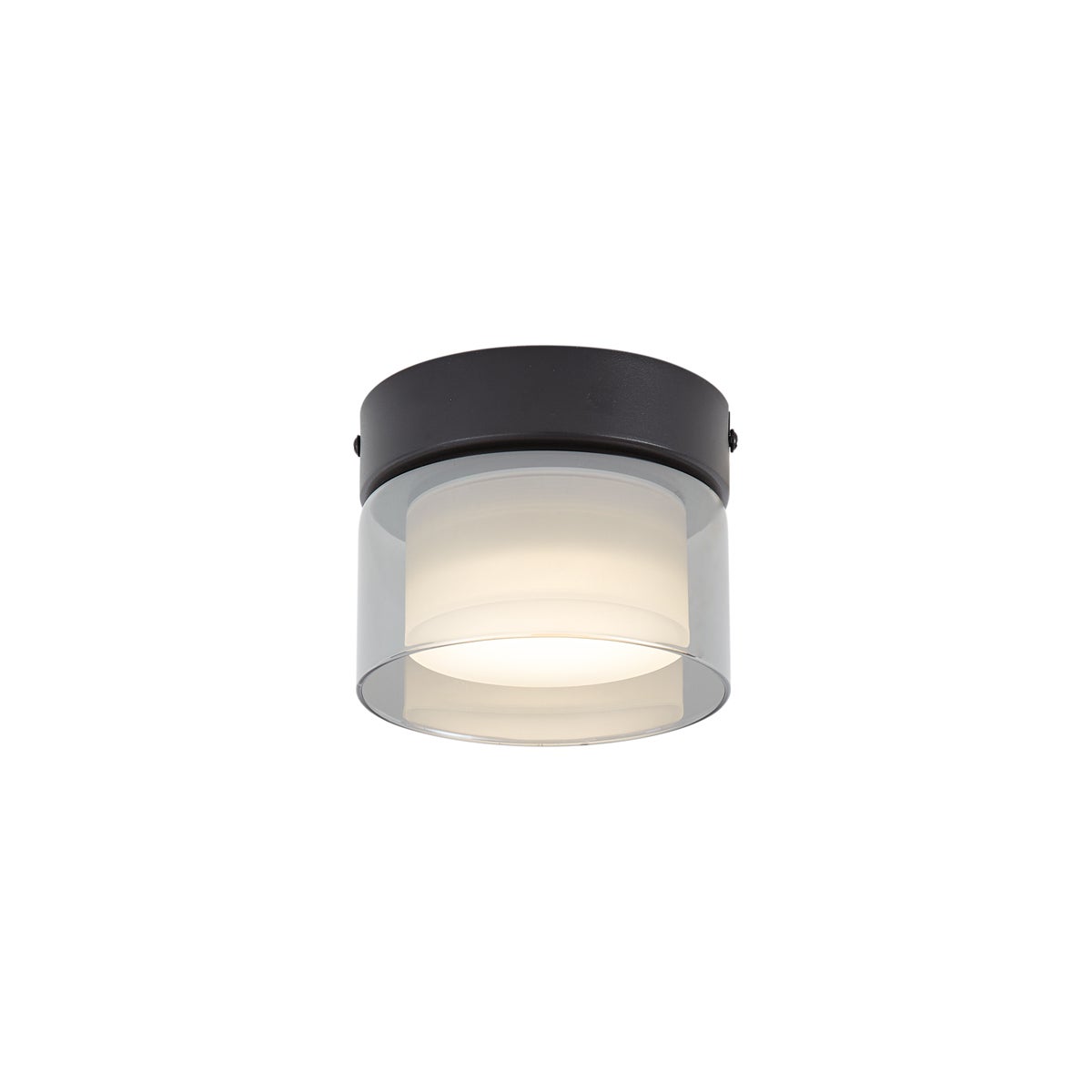 Qazqa nowoczesny plafon zewnętrzny do ogród - Puck - biały, max. 11w, kompatybilny z żarówką LED, gx53, 120cm, IP54, okrągły