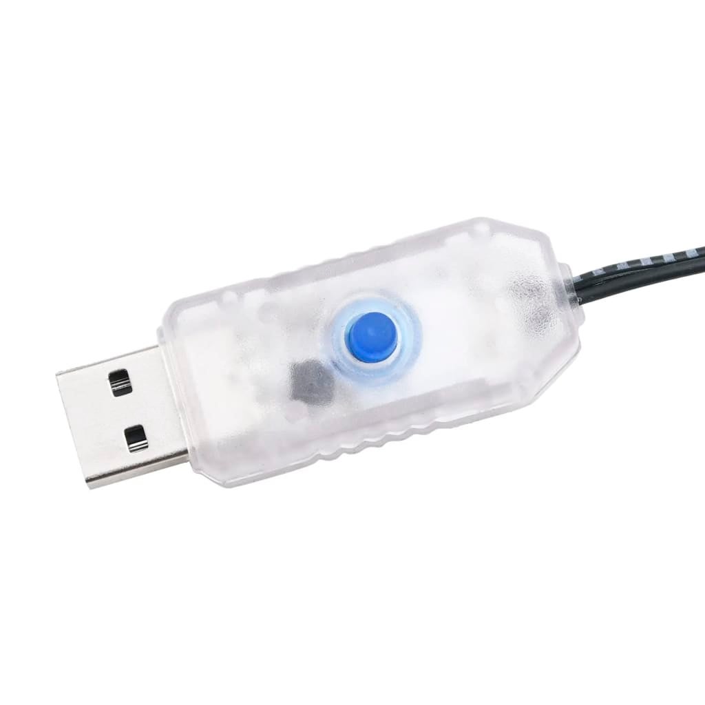 Maison Exclusive - Albero di Natale a Cono 300 LED per Interni Esterni 120x220 cm - 6